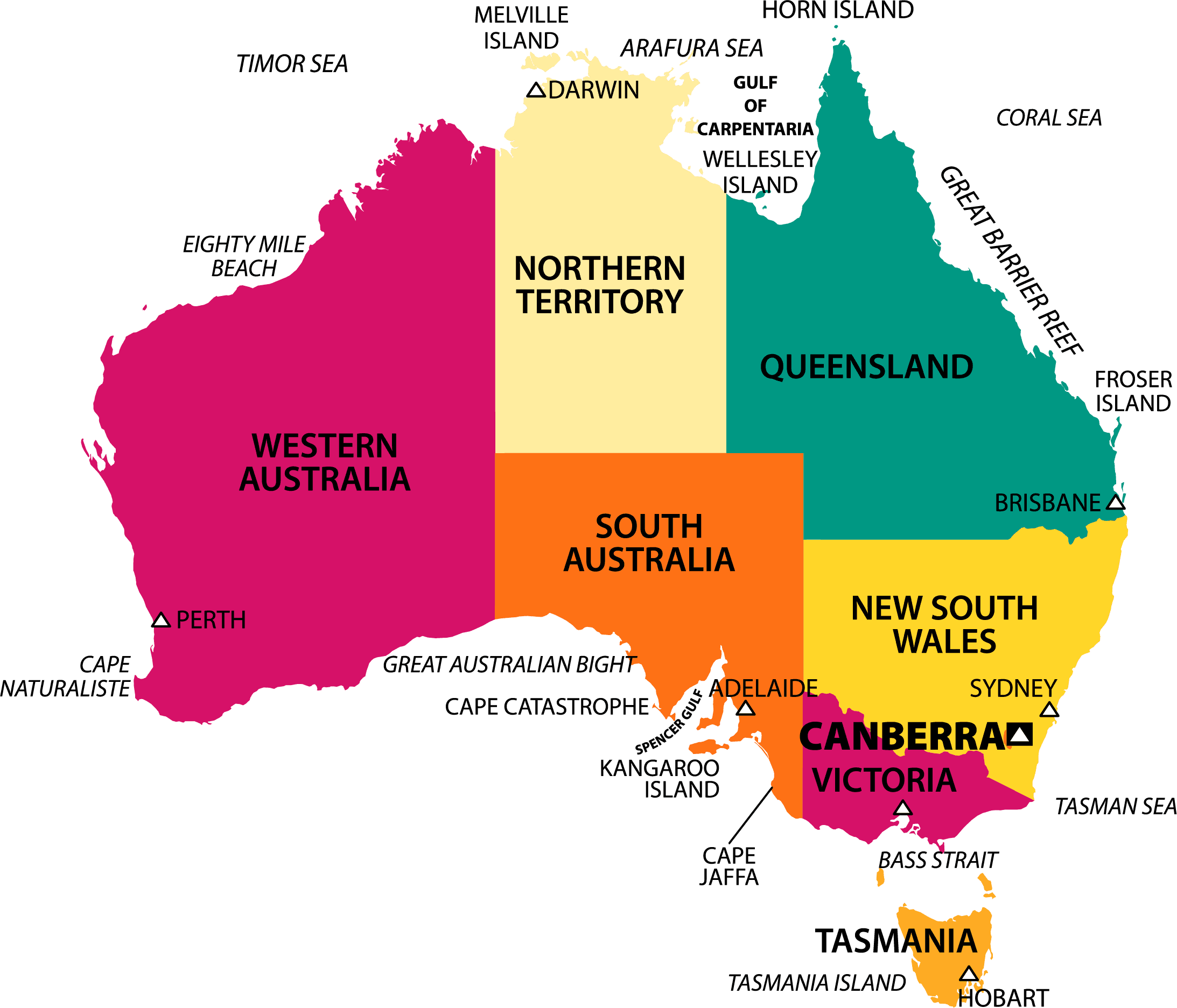 Australia Map