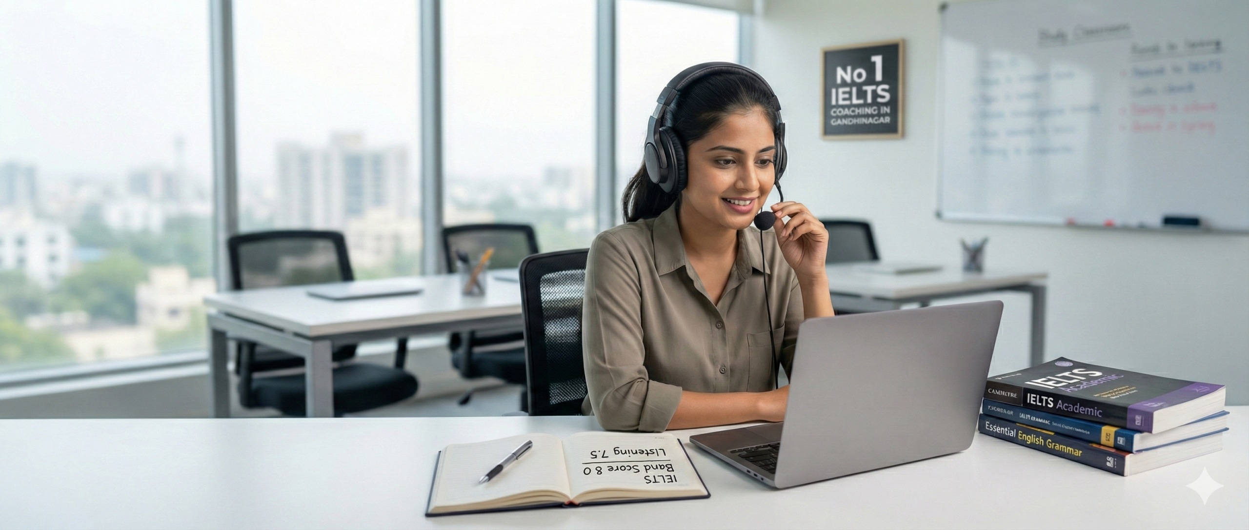 IELTS coaching in Gandhinagar at Sahjanand International